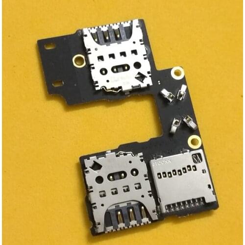 5pcs/lot SD Memory SIM Card Reader Holder Flex Cable Replacement Repair Parts For Motorola Moto G3 3rd XT1540 XT154