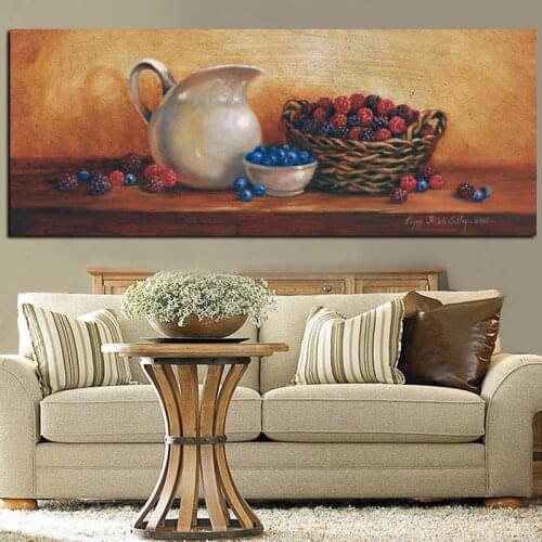 Classical Digital HD Print Still Life Fruit Oil Painting on Canvas Picture Kitchen Wall Art Poster Home Sofa Cuadro Decoration
