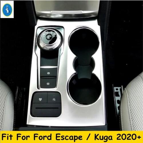 Gear Shift Box Central Control Panel Cover Sticker Trim Strip Decoration Cover Trim For Ford Escape / Kuga 2020 2021