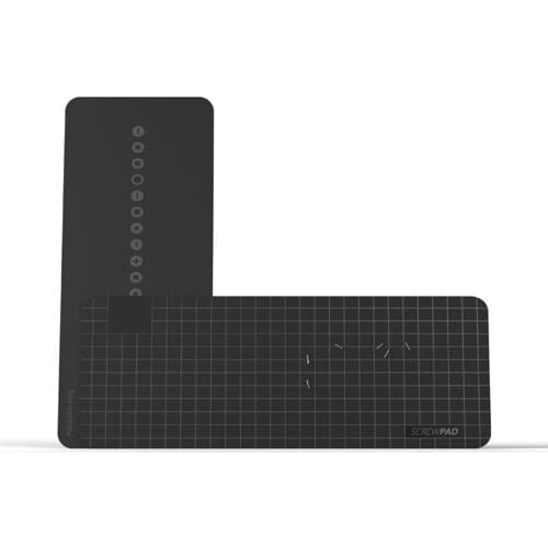 165*65mm Magnetic Screw Pad Mobile Phone Repair Work Mat Adsorption of Screw