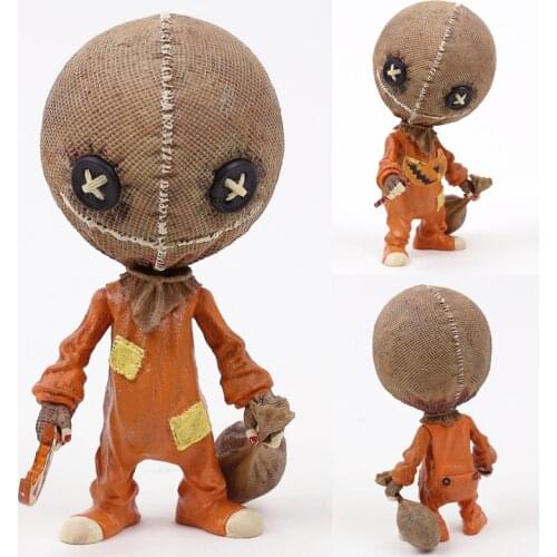 Mezco TRICK R TREAT Sam Action Figure Horror Doll Model Toy