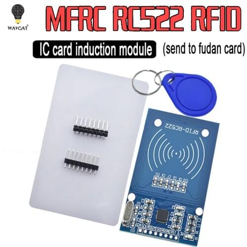 Free Shipping RFID module RC522 Kits S50 13.56 Mhz 6cm With Tags SPI Write & Read for arduino uno 2560