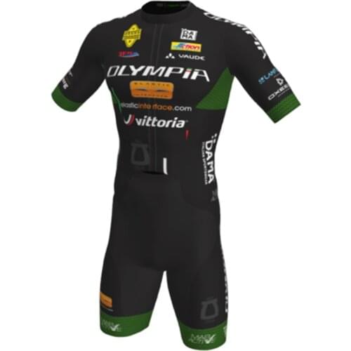 Cycling OLYMPIA Style Mens Short Sleeve Pro Jersey Sets Ciclismo Maillot Bike Sportswear Race Clothing Quick-Dry MTB Apparel