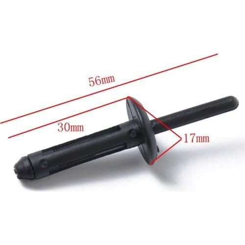 50Pcs Assortment Plastic Rivets Clips Sizes - Auto Clips Car Clips Push Retainer Pins Kit