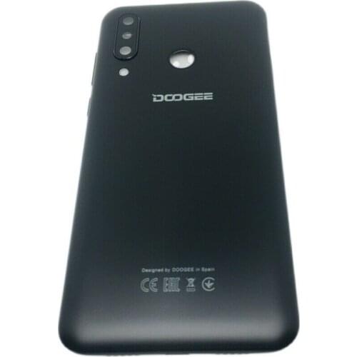 Original Doogee N20 Back Battery Cover Side Button+Camera Lens Cover Repair Part For Doogee N20 Phone