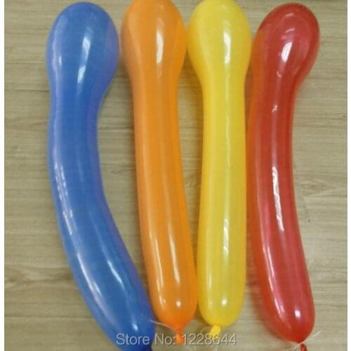 Sex toys Penis shape balloon sex products party supplies latex balloons 12inch good quality mix color wholesale free shipping