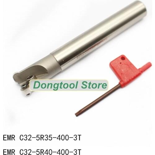 1pc EMRC32 5R35 400 C32 5R40 400 3T milling cutter of lathe turning tools for endmill holder without blade