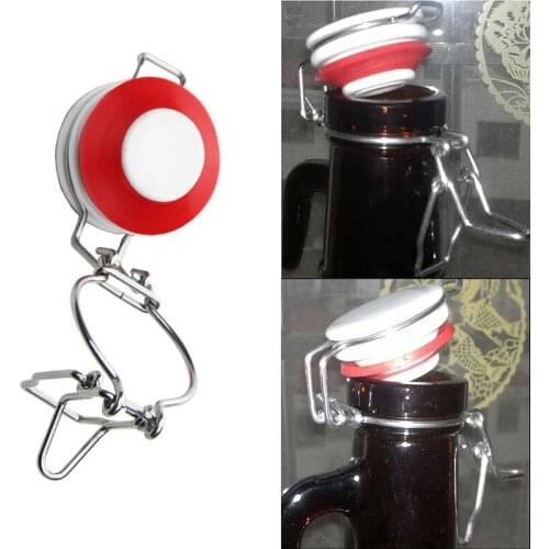 1 PC New High Quality Flip-top Assembly Of 2L Growle Beer Bottles Replacement Swing Tops Cap Homebrewing Accessories Bar Parts