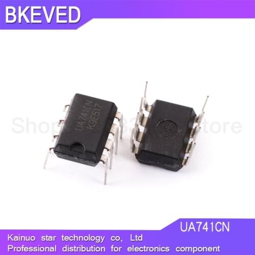 10PCS UA741CN DIP8 UA741 DIP UA741CP new and original IC