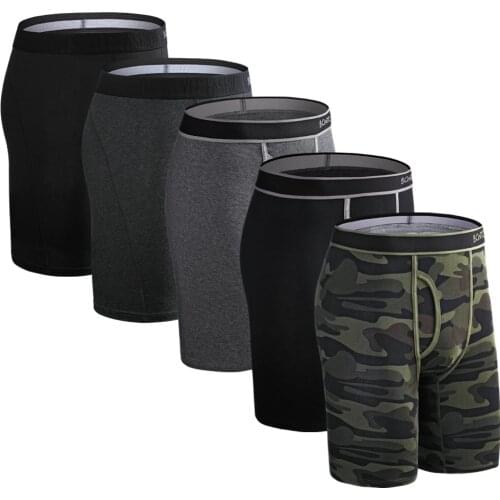 5Pcs Pack Mens Panties Underwear For Man Sexy Underpants Male Boxer Shorts Calzones Underware Brand Boxershorts High Quality