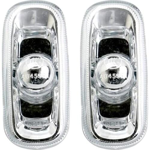 8E0949127 Pair Left Right Side Turn Signal Light Lamp Housing for - A3 S3 A4 S4 2001-2008 A6 2002-2008 S6 RS4 RS6