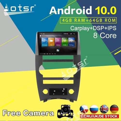 Car GPS Navigation For JEEP Commander 2007+ Car Multimedia Player Android Radio Auto Stereo Tpae Recorder Head Unit DSP Carplay