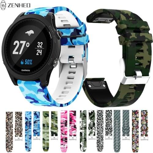 Quick Release Easy Fit Silicone Strap For Garmin Forerunner 935 945 GPS Watch Band Watchband For Garmin Fenix 5/5 Plus