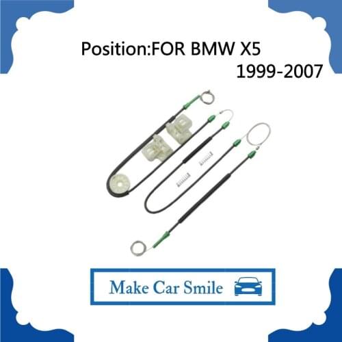 FOR BMW X5 WINDOW REGULATOR REPAIR KIT FRONT-LEFT SIDE **NEW** 1999-2007