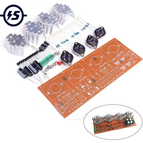 Electronic DIY Kits OCL Amplifier Board Suite 100W Dual Track Two Channel Stereo Eletronica Electric Experiment DIY Electronic
