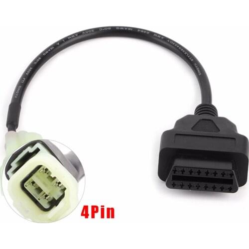 Code Cable 1pc 4 Pin ATV Diagnostic Motorbike Motorcycle OBD2 Brand new