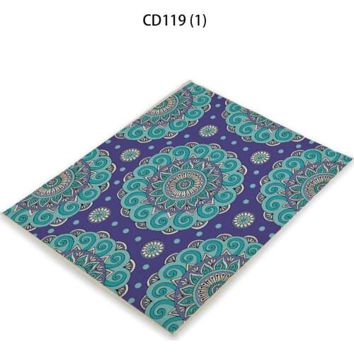 Moroccan Fabric Placemat Cup Pad Placemats Table Dessous De Verre Coasters Happy Heat-Proof Kitchen Conjunto De Jogo Americano