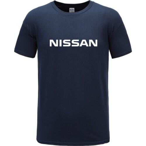 2021 cotton Mens new Short sleeve Nissan Car Logo Casual Summer Mens T Shirt Hip Hop TShirt Cotton T Shirts