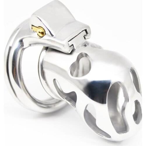 2020 Latest Vent Hole Design Stainless Steel Male Chastity Device,Cock Cage,Penis Rings,Chastity Lcok,BDSM Sex Toys For Men
