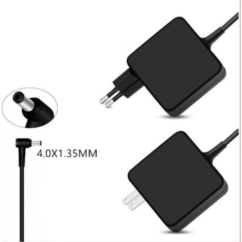 EU/US Plug 19V 1.75A 33W 4.0*1.35mm AC Laptop Charger Power Adapter For ASUS ADP-33AW S200E X202E X201E Q200 S200L S220 X453M