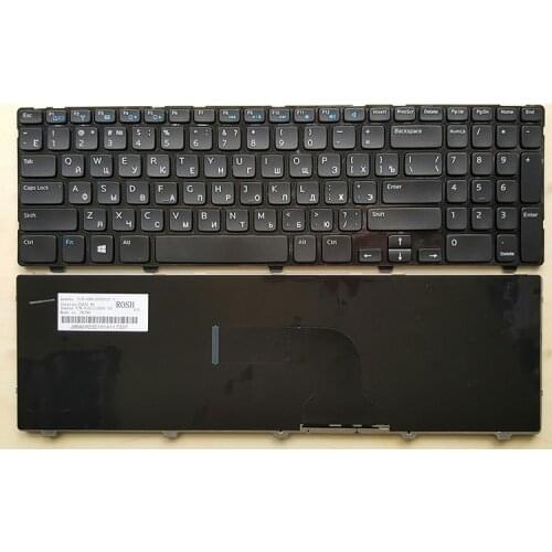 SSEA New RU keyboard For Dell insprion 15R 5537 5535 Latitude 3540 Vostro 2521 black Russian Keyboard