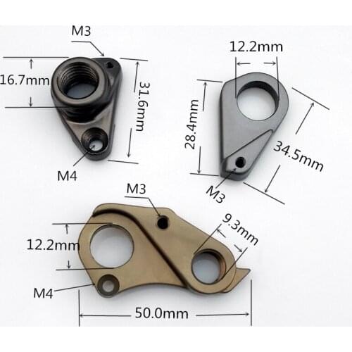 5pcs cycling rear gear derailleur hanger Frame Gear Tail Hook Parts for Giant XTC SLR 12 x 142 Giant Trance Anthem Lust Intrigue
