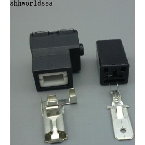 Worldgolden H1 h3 ceramic socket female male right angle cover and terminal bulb socket