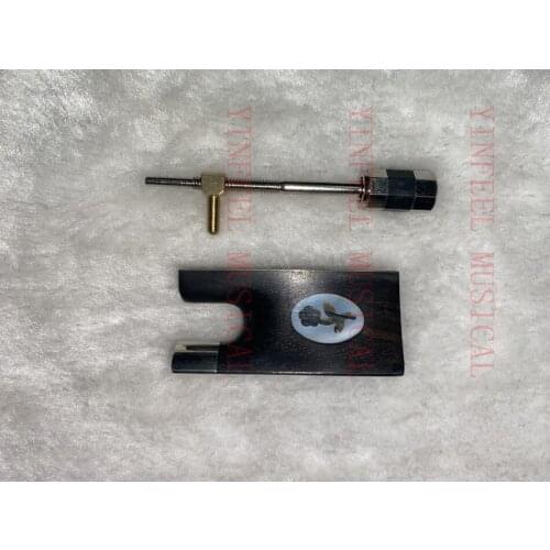 YINFEEL 5 pcs of Violin Bow Flower Frog for 4/4 Violin Designed for 4/4 violins Bow Parts Replacement Accessories