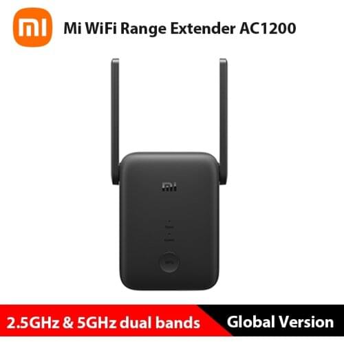 Global Version Xiaomi Mi WiFi Range Extender AC1200 2.4GHz And 5GHz Band 1200Mbps Ethernet Port Amplifier WiFi Signal Router