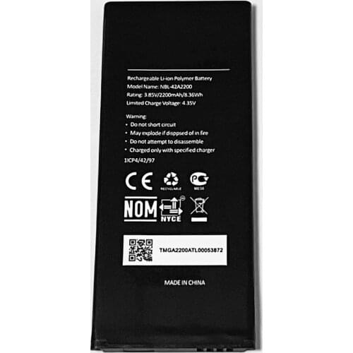 3.85V 2200mAh NBL-42A2200 For TP-Link Neffos C5 TP701A TP701B TP701C TP701E Battery