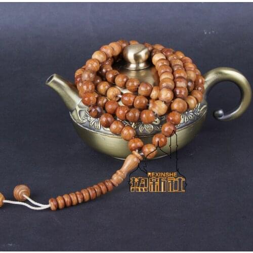 India agate bracelet classical Antique Walnut 99 bracelet with beads beads beads
