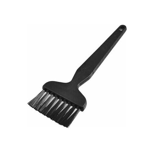 Black Plastic Flat Handle 9 Bunches Bristle Anti Static ESD Brush