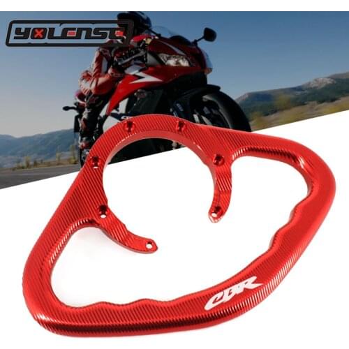 For HONDA CBR600RR CBR1000RR CB1000R CBR 600RR 1000RR Motorcycle CNC Passenger Handgrips Hand Grip Tank Grab Bar Handles Armrest