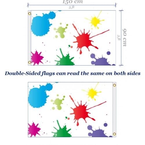 Custom double sided 3x5ft Flag Three layers Banner Club Logo Sport Outdoor Team 90X150cm Flags Digital Printed ,free shipping