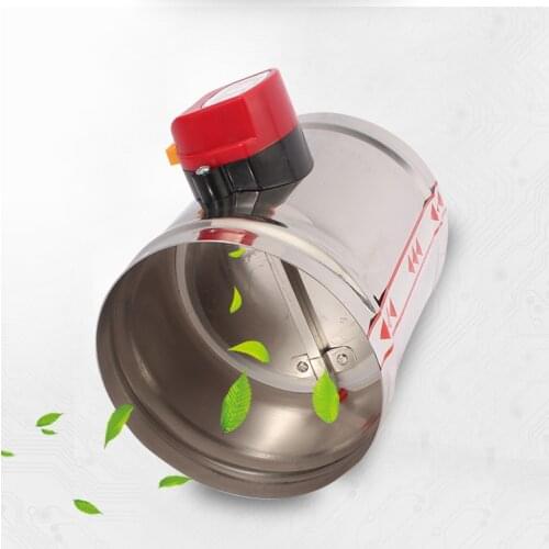 2" 3" 4" Stainless Steel 201 Damper Electric Air Valve Motorized Check Valve AC220V DC12V DC24V