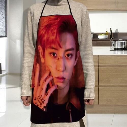 Chanyeol Apron Oxford Cloth Waterproof Men/Women Kitchen Apron Household Cleaning For Home And Kitchen Accessories
