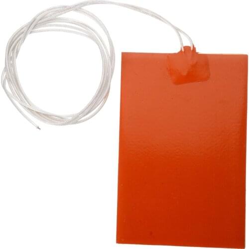 Flexible Waterproof Silicone Heater Bed Pad For 3D Printer Heat Bed Electric Pads Motorolie Tank 300W 220V Warming Accessoires