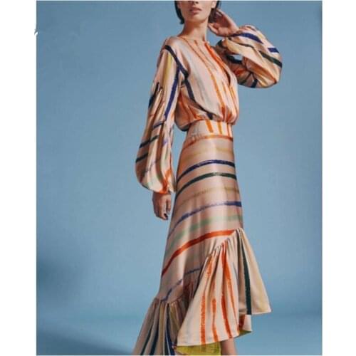 Летние платья в полоску J-Bg Pink China At AliExpress