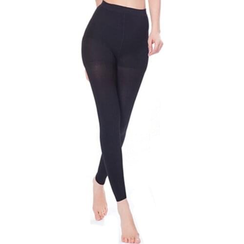 Women Sexy Footless Tights Spring Autumn Warm Calzas Seamless Pantyhose 120D Thick Medias Elastic Slim Pantimedias