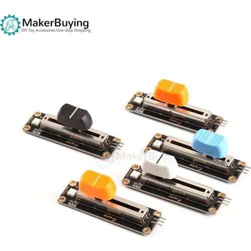 Slider sensor module Arduino 10K slide potentiometer 103 analog signal output