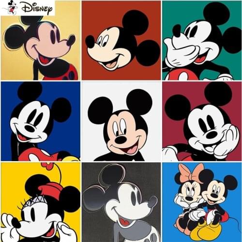 Disney 5D Diamond Embroidery Needlework Kit "Cartoon Mickey Mouse" Diy Diamond Painting Cross Stitch Home Decoration Gift