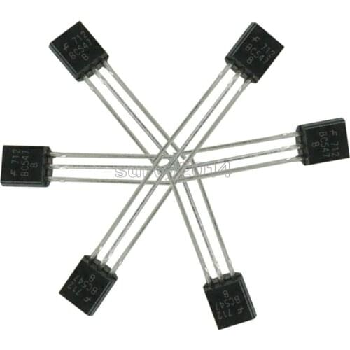 20pcs/lot BC547B BC547 547B TO-92 new original In Stock