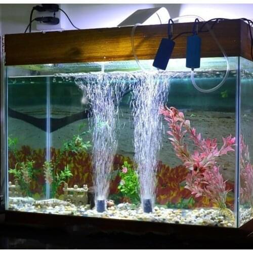 Portable Mini USB Aquarium Fish Tank Oxygen Air Pump Mute Energy Saving Supplies Aquatic Terrarium Fish Tank Accessories