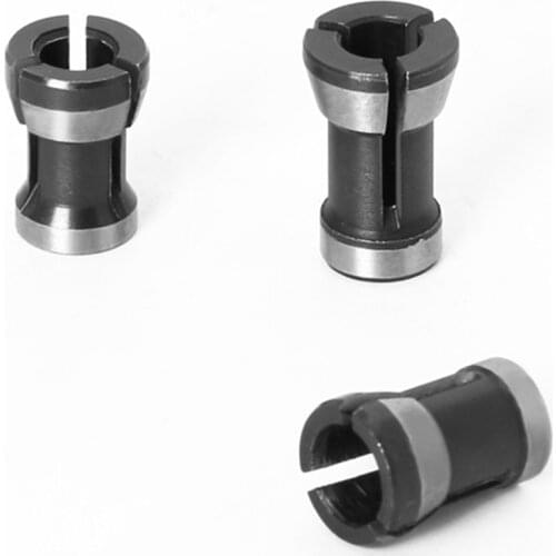 Router Bit Collet Chuck Rod Trim Molding 6/ 6.35/ 8mm Carbon Steel Trimming