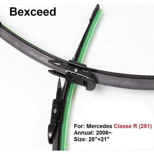 1 Pair(28"+21") High Quality Car Windshield Special wiper blade for MERCEDES Classe R (251)
