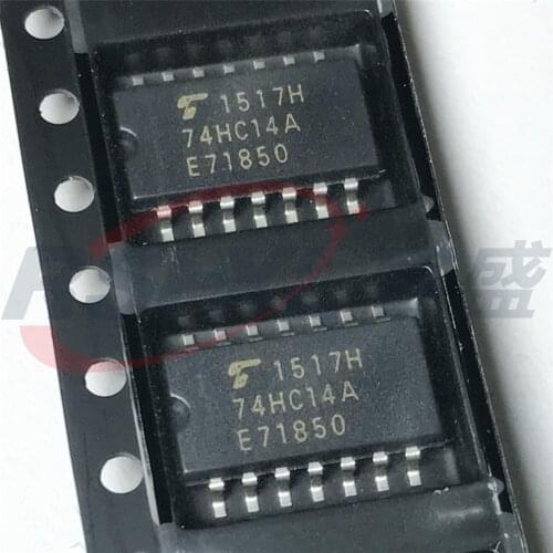 TC74HC14AF TC74HC14A 74HC14AF 74HC14A 74HC14 SOP-14P 5.2MM ORIGINAL AND NEW 10Pcs/lot