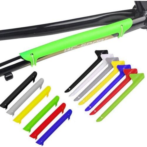 1pcs Plastic Bicycle Chain Protector Cover Guard MTB Bike Frame Chain Rear Fork Chainstay Protector Guard Pad Bike Accessories