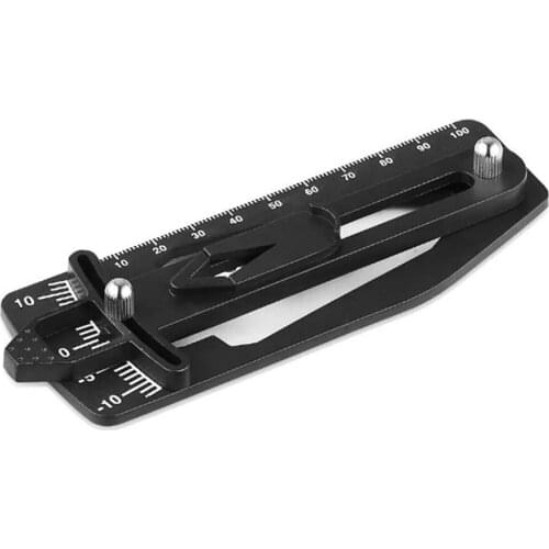 1pcs black Pitch ruler Helicopter pitch debugging tool Protractor