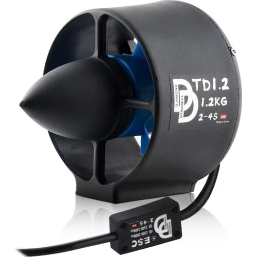 DD TD1.2 14.8V 1.2kg Thrust Underwater thruster AUV / Seafloor Camera / ROV / Taur 100m AUV With ESC