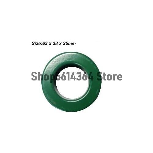 Balun bead 63X38X25mm transformer ferrite core 2.5X1.5X1inch cord cables EMI filter ferrite ring RF choke ferrite bead ,1ea/lot